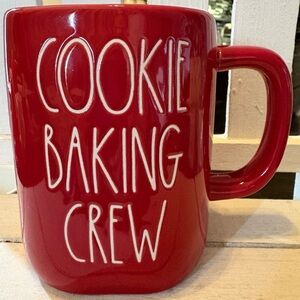 Rae Dunn Red Cooking Baking Crew Mug